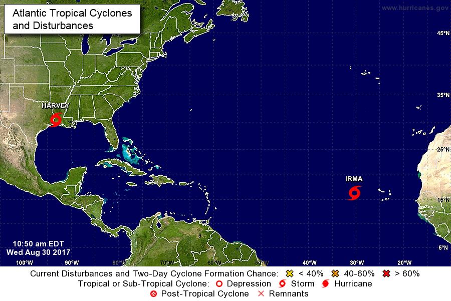Ураганы на Карибах